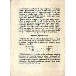 Kawa. Produkcja, przeróbka, handel