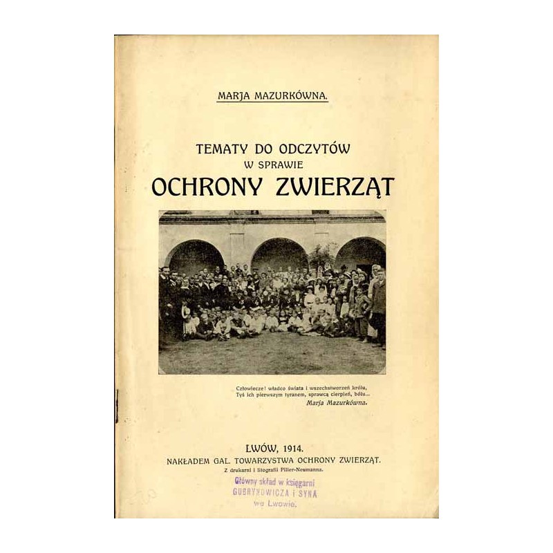 Tematy do odczytów w sprawie ochrony zwierząt
