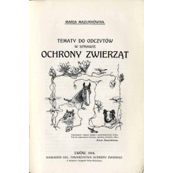 Tematy do odczytów w sprawie ochrony zwierząt