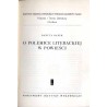 O polemice literackiej w powieści