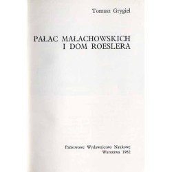 Pałac Małachowskich i dom Roeslera