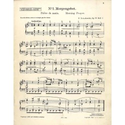 P. Tschaikowsky Op. 39. Jugend-Album. Piano Solo