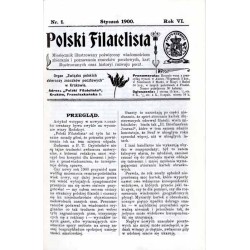 Polski Filatelista. Miesięcznik ilustrowany poświęcony wiadomościom zbierania i poznawania znaczków pocztowych, kart ilustrowany
