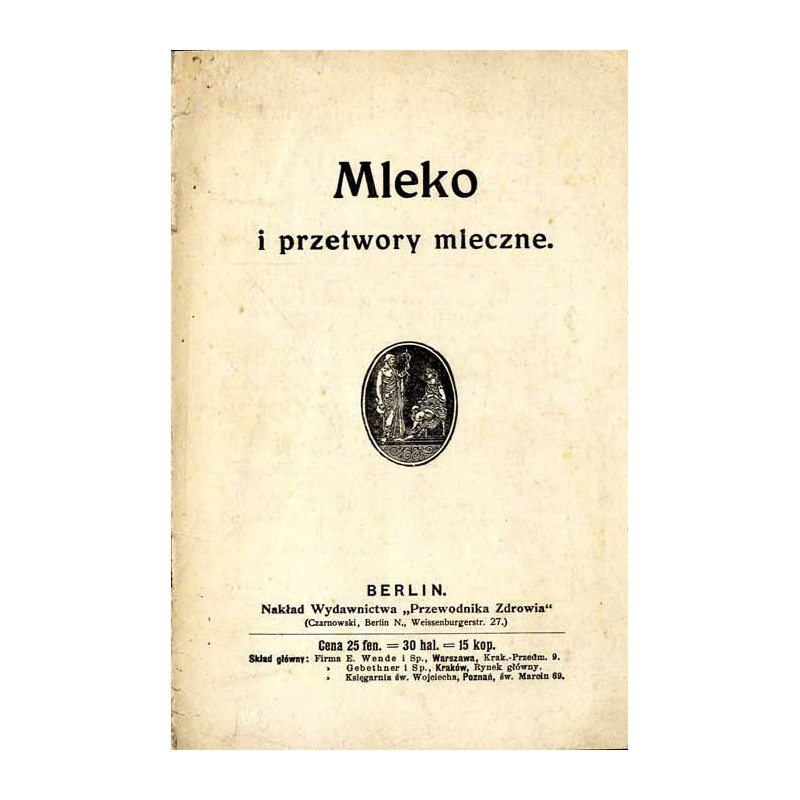 Mleko i przetwory mleczne