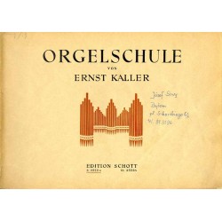 Orgelschule. Ecole d'Orgue. Organ School. 2t. w 1 wol.