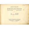Orgelschule. Ecole d'Orgue. Organ School. 2t. w 1 wol.