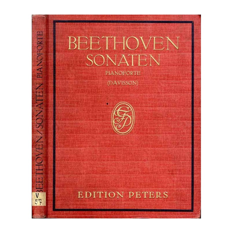 Beethoven. Sonaten für Klavier und Violine. Band I: Op. 12, 1-3 Op. 23-24 Band II: Op. 30, 1-3 Op. 47 Op. 96. 2t. w 1 wolumi