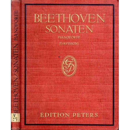Beethoven. Sonaten für Klavier und Violine. Band I: Op. 12, 1-3 Op. 23-24 Band II: Op. 30, 1-3 Op. 47 Op. 96. 2t. w 1 wolumi