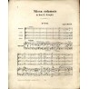 Festmesse zu Ehren des hl. Josef für Sopran, Alt, Tenor und Bass, 2 Violinen, Viola, Cello und Contrabass, 2 Clarinetten, 2 Fago