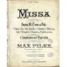 Missa in Emoll-Gdur für Sopran, Alt, Tenor und Bass, 2 Violinen, Viola, Cello, Contrabass, 2 Clarinetten u. 2 Hörner obligat, Or