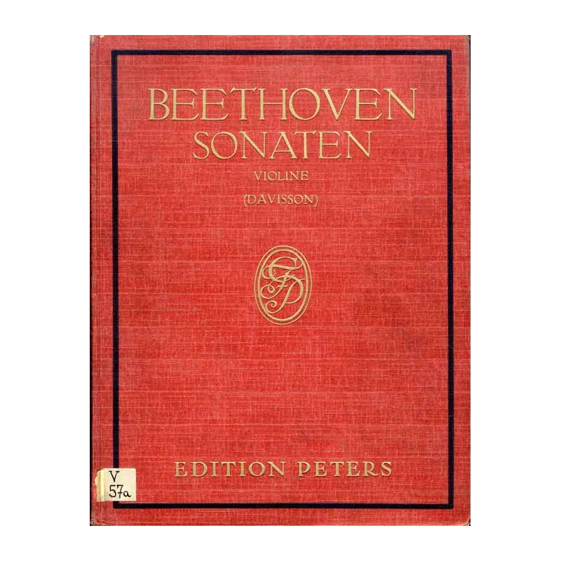 Beethoven. Sonaten für Klavier und Violine. Band I: Op. 12, 1-3 Op. 23-24 Band II: Op. 30, 1-3 Op. 47 Op. 96. 2t. w 1 wolumi