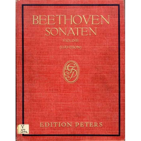 Beethoven. Sonaten für Klavier und Violine. Band I: Op. 12, 1-3 Op. 23-24 Band II: Op. 30, 1-3 Op. 47 Op. 96. 2t. w 1 wolumi