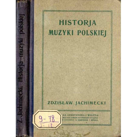 Historja muzyki polskiej (w zarysie)