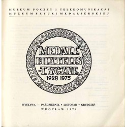 Medale filatelistyczne 1928-1975. Wystawa - październik, listopad, grudzień, Wrocław 1976