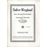 Salve Regina! Eine Auswahl Marienlieder für vierstimmigen Männerchor