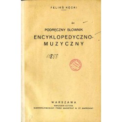 Podręczny słownik encyklopedyczno-muzyczny
