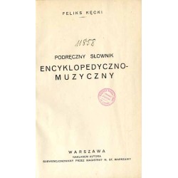 Podręczny słownik encyklopedyczno-muzyczny