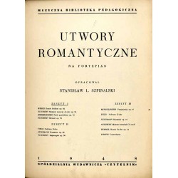 Utwory romantyczne na fortepian. Z.1: Weber, Schubert, Mendelssohn
