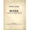 Missa in melodiam moteti pisneme / Missa.