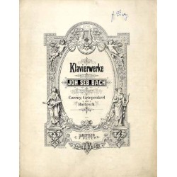 Klavierwerke von Joh. Seb. Bach herausgegeben von Czerny, Griepenkerl und Roitzsch