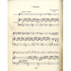 Mała szkoła melodii. Op. 123 na skrzypce z fortepianem. Wybór z zeszytu I i II (II i III rok nauki)