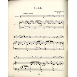 Mała szkoła melodii. Op. 123 na skrzypce z fortepianem. Wybór z zeszytu I i II (II i III rok nauki)