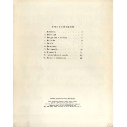 Mała szkoła melodii. Op. 123 na skrzypce z fortepianem. Wybór z zeszytu I i II (II i III rok nauki)