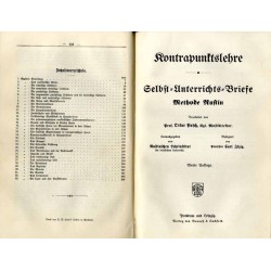 Das Konservatorium. Schule der gesamten Musiktheorie: [1] Selbst-Unterrichts-Briefe. Methode-Rustin. Musikalische Formenlehre [