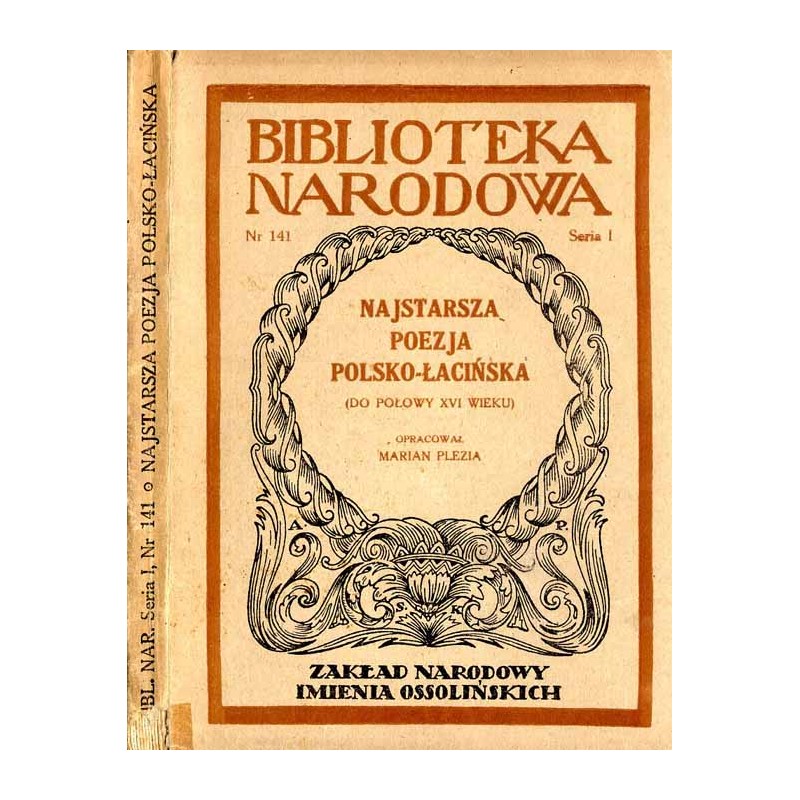 Najstarsza poezja polsko-łacińska (do połowy XVI wieku)