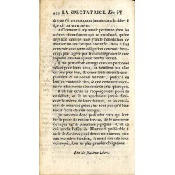La Spectatrice. Ouvrage Traduit de l'Anglois. Nouvelle Edition. T. 1