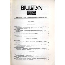 Biuletyn Żydowskiego Instytutu Historycznego w Polsce. 1982. Nr 3-4 (123-124) (Październik - Grudzień 1982) / Majer Bałaban - wy