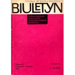 Biuletyn Żydowskiego Instytutu Historycznego w Polsce. 1981. Nr 4 (120) (Październik - Grudzień 1981) /  "Postęp" Hermana Lieber