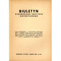 Biuletyn Żydowskiego Instytutu Historycznego. 1965. Nr 53 (Styczeń - Marzec 1965) / O działalności gospodarczej Żydów w Zamościu