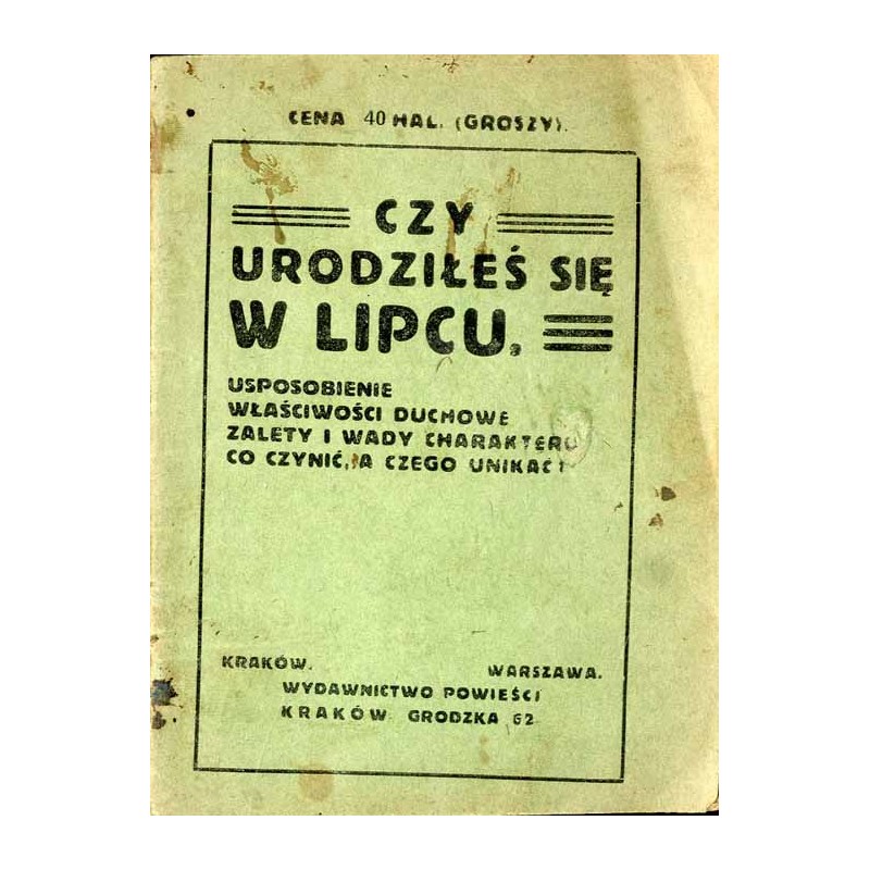 Wskazówki i horoskopy dla urodzonych w lipcu [...]