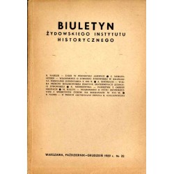 Biuletyn Żydowskiego Instytutu Historycznego. 1959. Nr 32 (Październik - Grudzień 1959) / Żydzi w Północnej Ameryce [USA] / Wiad
