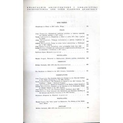 Kwartalnik Architektury i Urbanistyki. Teoria i historia. T. 24 (1979). Z. 4 / Rezydencje w Polsce w XVI wieku. Wstęp / Ekonomic