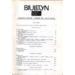 Biuletyn Żydowskiego Instytutu Historycznego w Polsce. 1983. Nr 2-3 (126-127) (Kwiecień - Wrzesień 1983) / W 40 rocznicę powstan