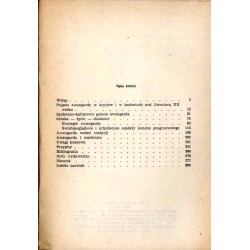 Awangarda, nowoczesność i tradycja. W kręgu europejskich kierunków literackich pierwszych dziesięcioleci XX w.