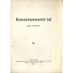 Konserwowanie jaj