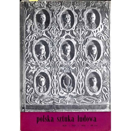 Polska Sztuka Ludowa. R. 30 (1976). Nr 3-4 (1976) / Rzeźba ludowa / Prymitywna rzeźba kamienna na Śląsku / Ludowa rzeźba kamienn