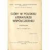 Góry w polskiej literaturze współczesnej. Sympozjum, Kraków 9 i 10 listopada 1979 r.