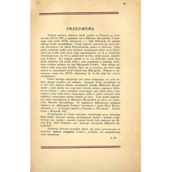 Druki poznańskie wieku XVI-XVIII znajdujące się w Bibljotece Raczyńskich