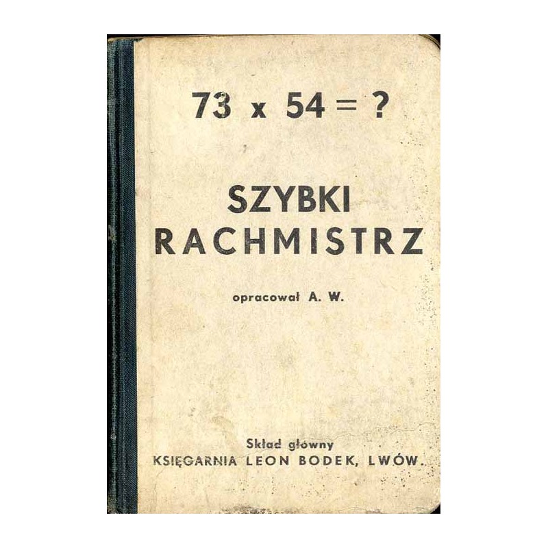 73 x 54  ? Szybki rachmistrz