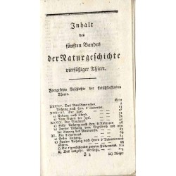 Herrn von Buffons Naturgeschichte der vierfüssigen Thiere. Fünfter Band