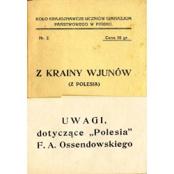 Z krainy Wjunów (z Polesia)