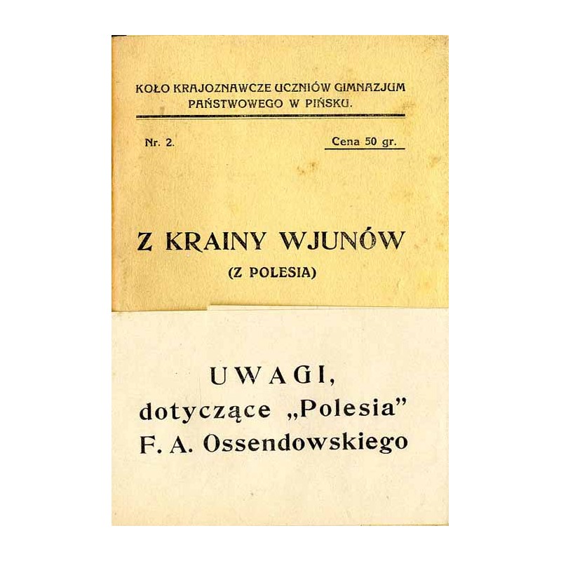 Z krainy Wjunów (z Polesia)