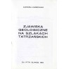 Zjawiska geologiczne na szlakach tatrzańskich