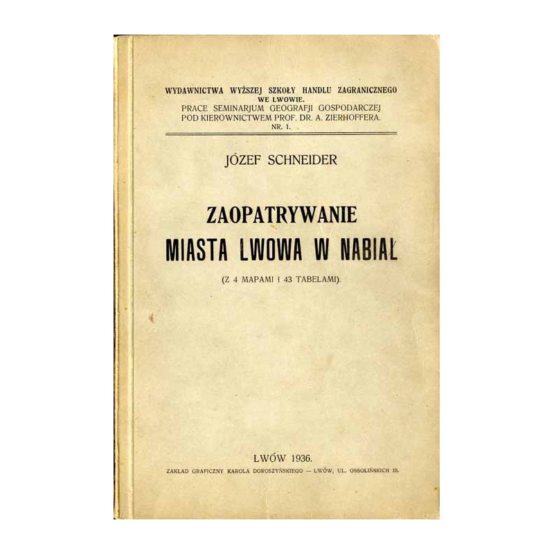 Zaopatrywanie miasta Lwowa w nabiał