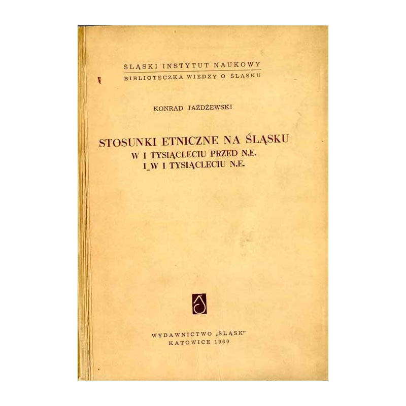 Stosunki etniczne na Śląsku w I tysiącleciu przed n.e. i w I tysiącleciu n.e.