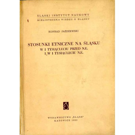 Stosunki etniczne na Śląsku w I tysiącleciu przed n.e. i w I tysiącleciu n.e.